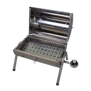 propane bbq grill – stainless steel