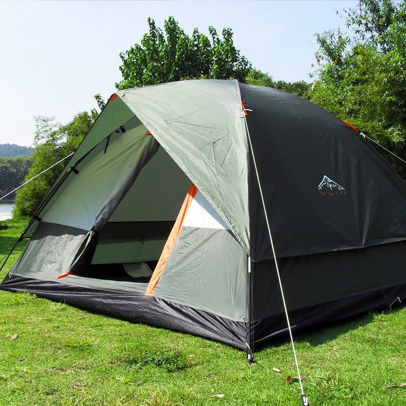 4 person double decker family camping tent 4 person double decker family camping tent