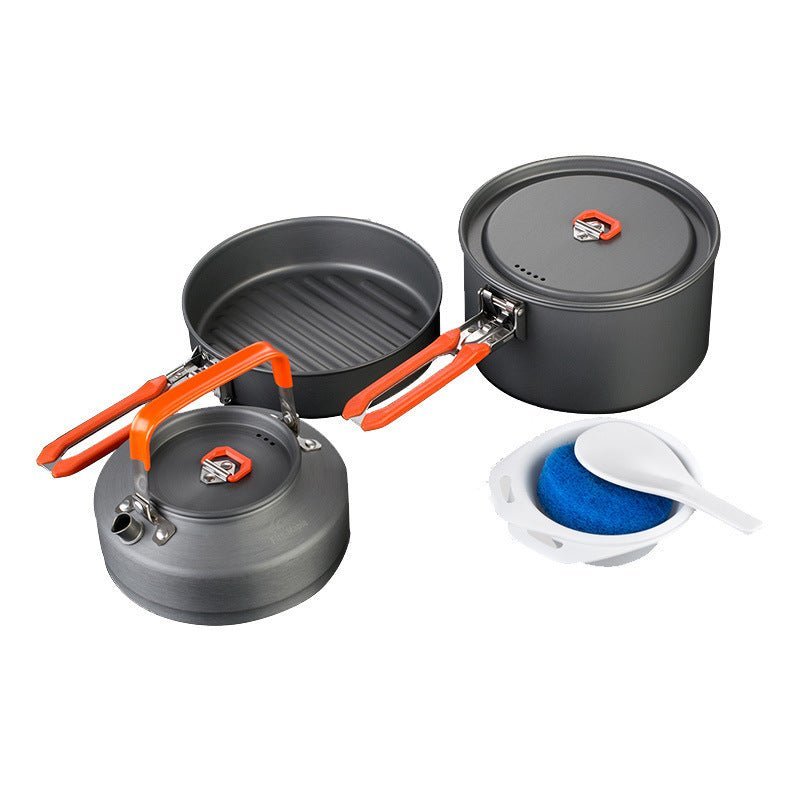 portable camping cookware set portable camping cookware set
