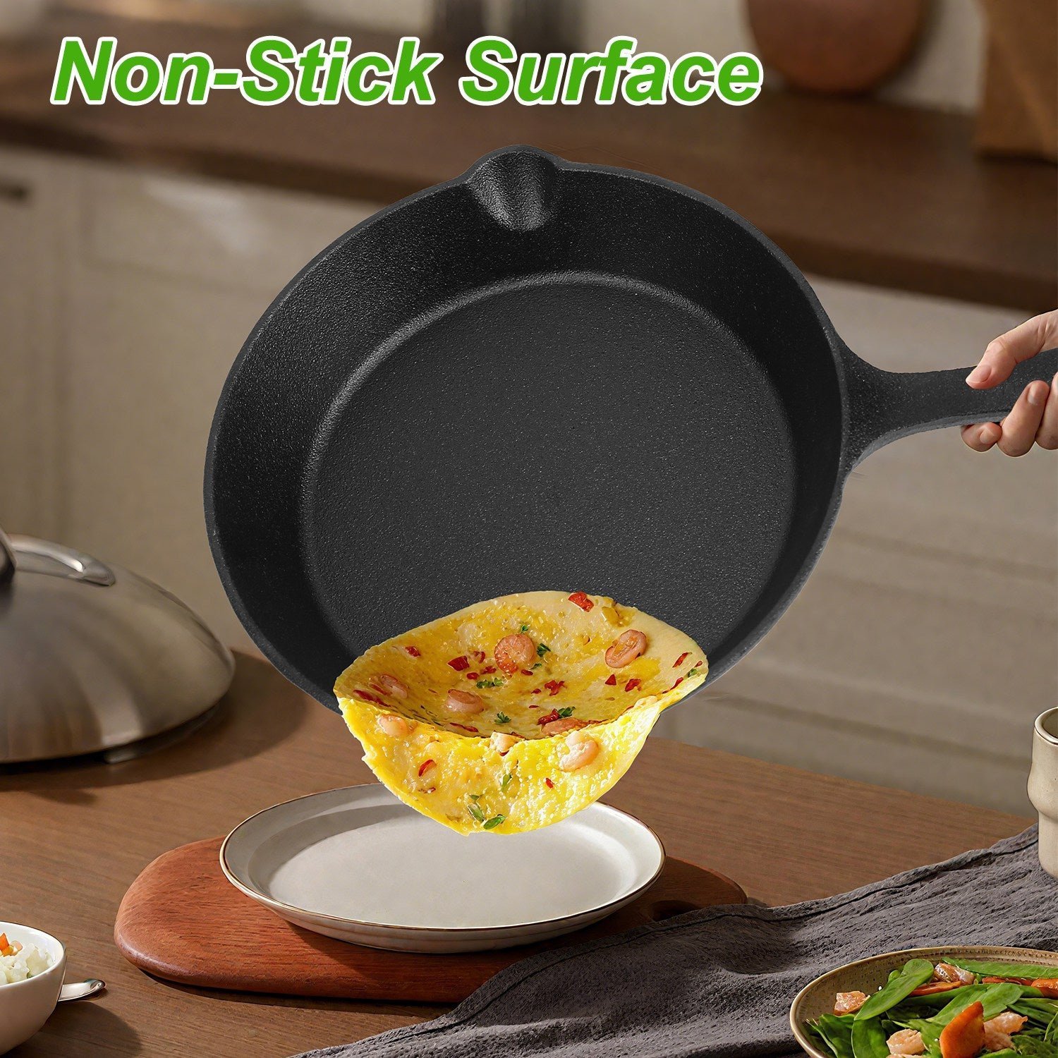 3pcs pre seasoned cast iron skillet set 3pcs pre seasoned cast iron skillet set