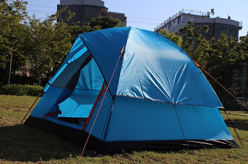 4 person double decker family camping tent 4 person double decker family camping tent