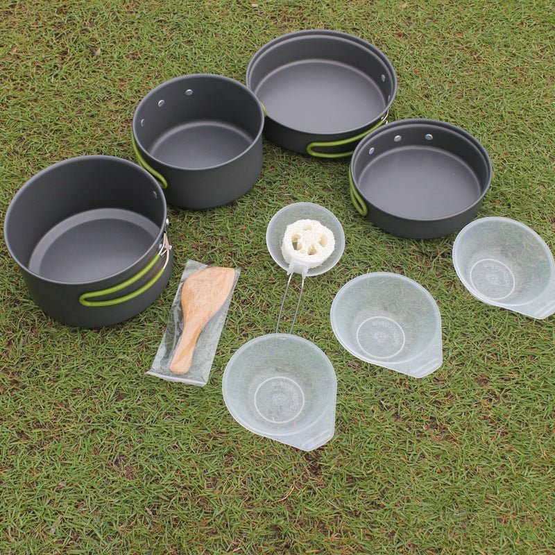 versatile non stick camping cookware set for outdoor cooking versatile non stick camping cookware set for outdoor cooking