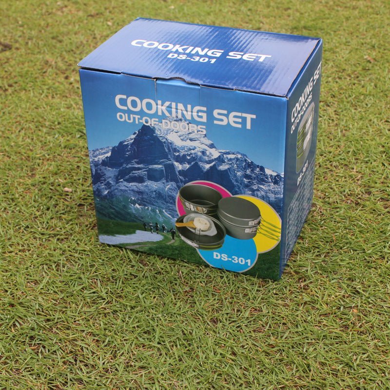 versatile non stick camping cookware set for outdoor cooking versatile non stick camping cookware set for outdoor cooking