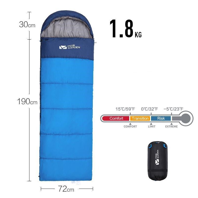 thickened mummy style outdoor sleeping bag for winter camping thickened mummy style outdoor sleeping bag for winter camping
