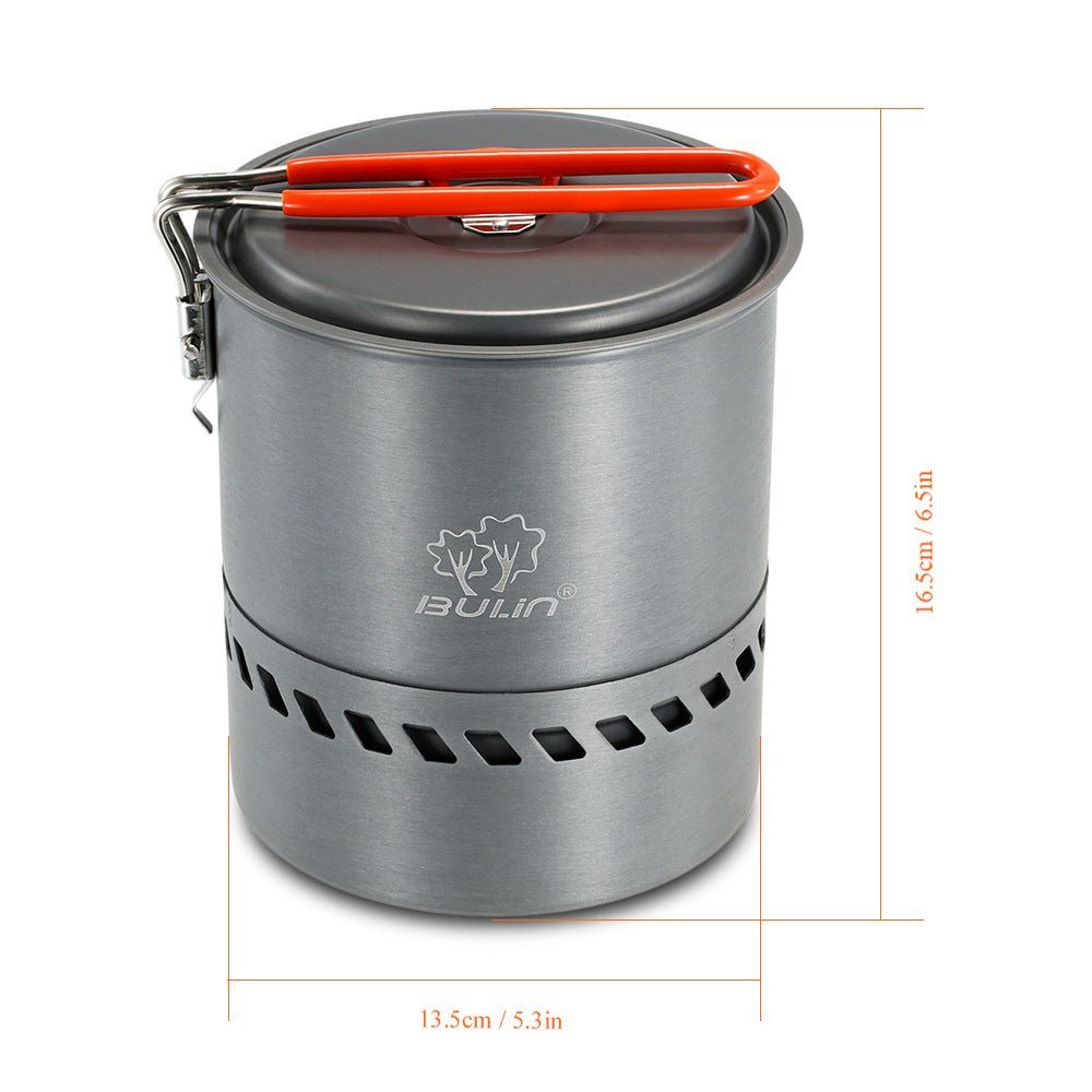 portable heat collecting camping pot by summit gear co. portable heat collecting camping pot by summit gear co.