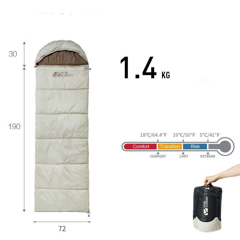 thickened mummy style outdoor sleeping bag for winter camping thickened mummy style outdoor sleeping bag for winter camping