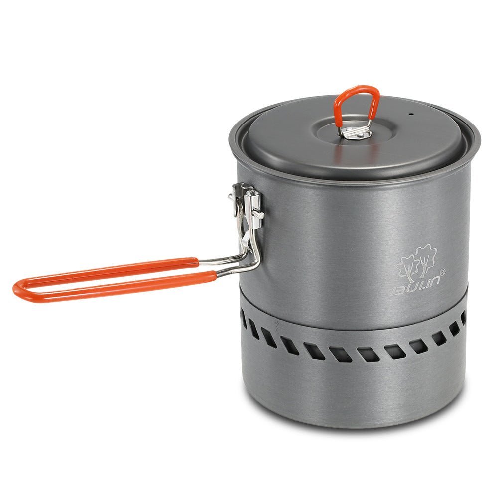 portable heat collecting camping pot by summit gear co. portable heat collecting camping pot by summit gear co.